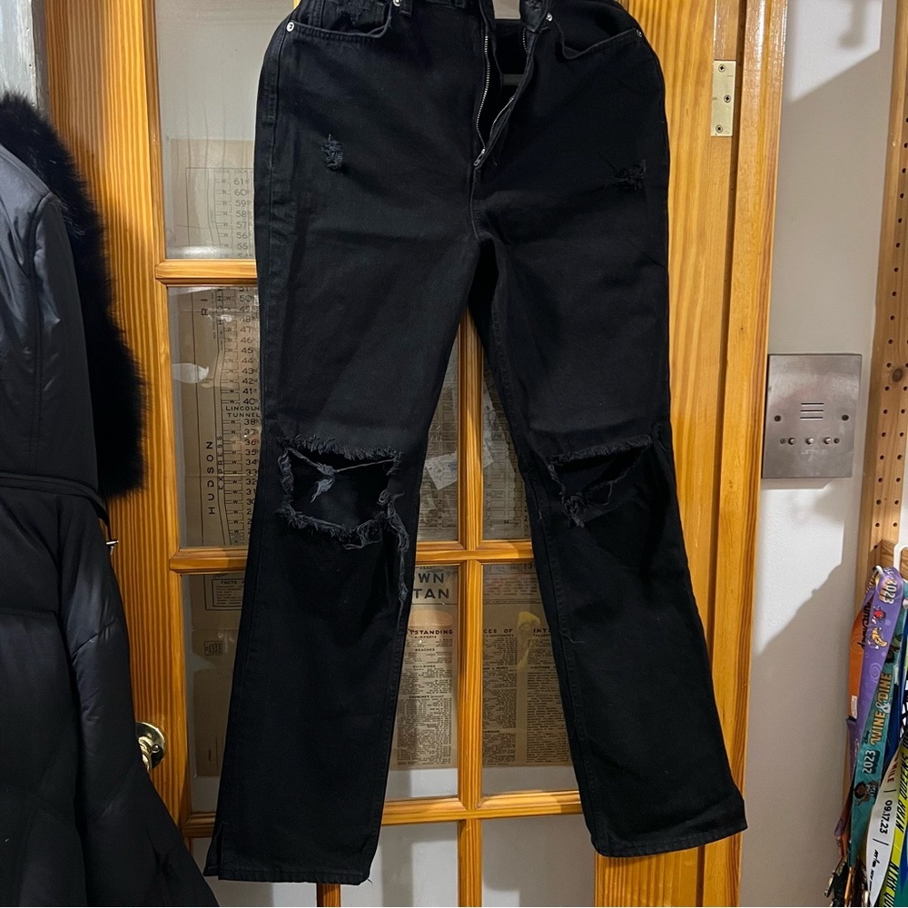 Free people high waisted boot cut jeans